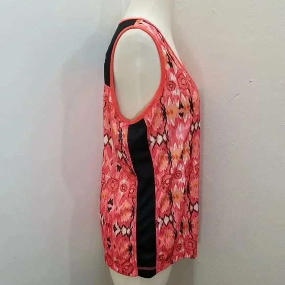 {B Sport} Ikat Print Activewear Tank Top - Picture 2 of 8